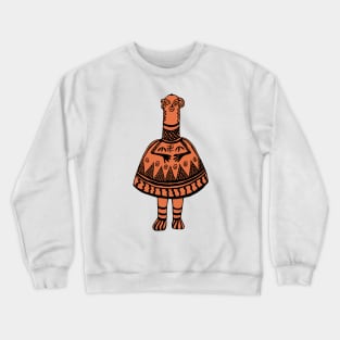 Bell idol from Greece - timeless abstraction Crewneck Sweatshirt